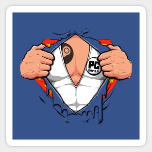 Real Hero - PC Gamer Sticker